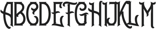 Porter-Cut otf (400) Font UPPERCASE