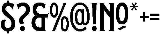 Porter otf (400) Font OTHER CHARS