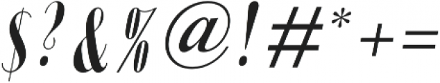 Portia Oblique otf (400) Font OTHER CHARS