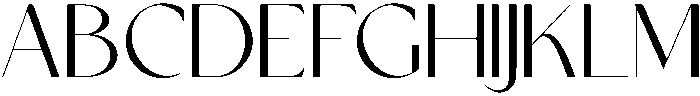 Portland Regular otf (400) Font UPPERCASE