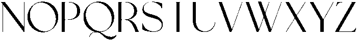 Portland Regular otf (400) Font UPPERCASE