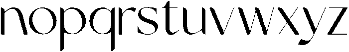 Portland Regular otf (400) Font LOWERCASE