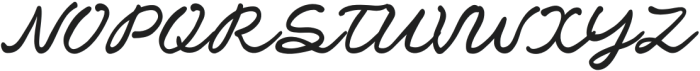 PortofinoGelateria Script otf (400) Font UPPERCASE