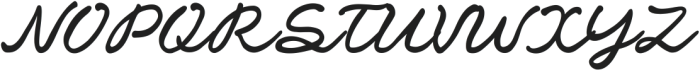 PortofinoGelateria Script ttf (400) Font UPPERCASE