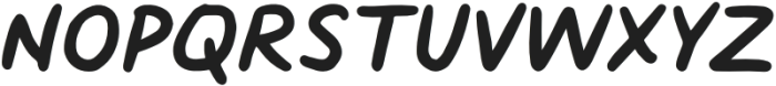 Portree Bold otf (700) Font LOWERCASE