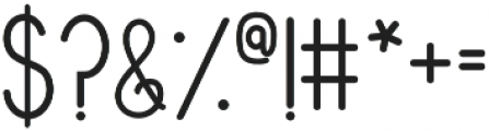 Posch Sans Serif BOLD otf (700) Font OTHER CHARS