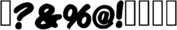 Poseidon Regular otf (400) Font OTHER CHARS