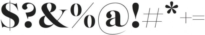 Poseidon-Serif Regular otf (400) Font OTHER CHARS