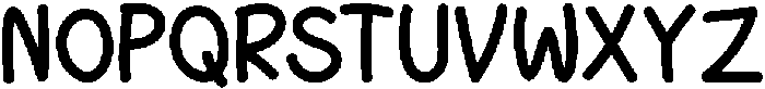 Positive Progress otf (400) Font LOWERCASE