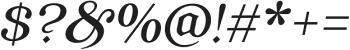 Post Tenebras Lux Light Italic otf (300) Font OTHER CHARS