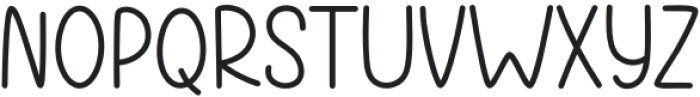 Post-it Note Regular otf (400) Font UPPERCASE