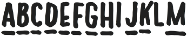 Postal Regular otf (400) Font LOWERCASE