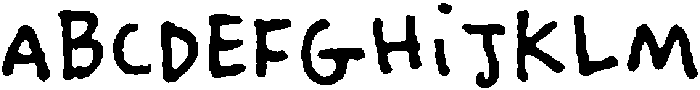 PostcardsFromViennaJumpy2-Reg otf (400) Font UPPERCASE