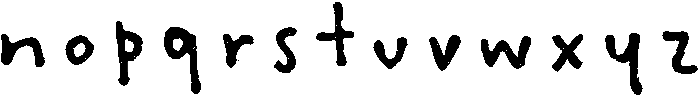 PostcardsfromViennaSpaced-Reg otf (400) Font LOWERCASE