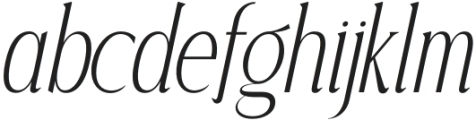 Postenia Italic otf (400) FONT