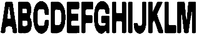 Poster Condensed ttf (400) Font UPPERCASE