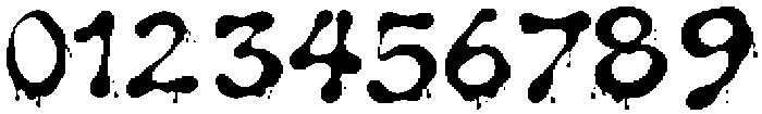 Poster Paint otf (400) Font OTHER CHARS