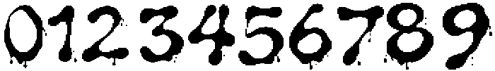 Poster Paint ttf (400) Font OTHER CHARS