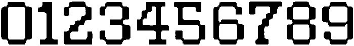 Poster Pixel otf (400) Font OTHER CHARS