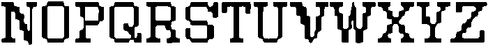 Poster Pixel otf (400) Font LOWERCASE