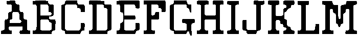 Poster Pixel ttf (400) Font LOWERCASE