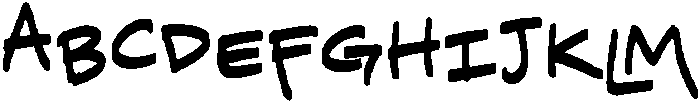 Poster Texta ttf (400) Font