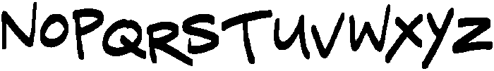 Poster Texta ttf (400) Font UPPERCASE