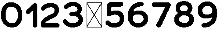 Postmark Regular otf (400) Font OTHER CHARS