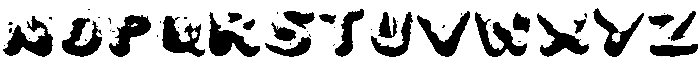 Potato Regular otf (400) Font LOWERCASE