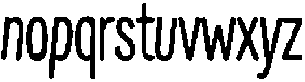 Pourover Alt otf (400) Font LOWERCASE