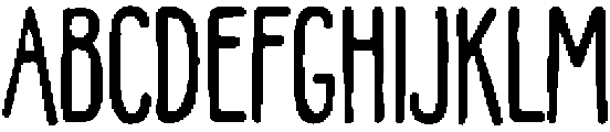 Pourover Regular otf (400) Font UPPERCASE