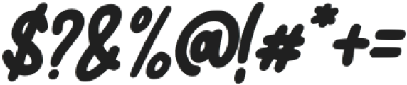 Povie Italic otf (400) Font OTHER CHARS