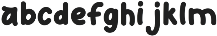 Powbows Type Regular otf (400) Font LOWERCASE