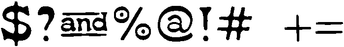 Power Regular otf (400) Font OTHER CHARS