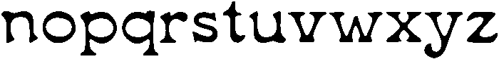 Power Regular otf (400) Font LOWERCASE