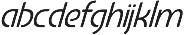 PowerBoat CPC Italic otf (400) Font LOWERCASE