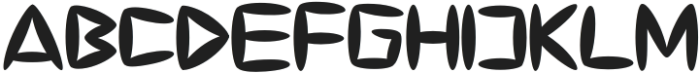 PowerDisplay-Regular otf (400) Font UPPERCASE