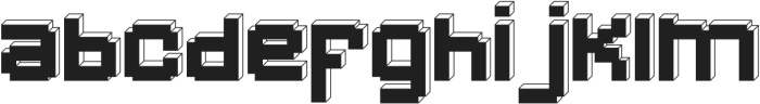 Poxast otf (400) Font LOWERCASE