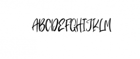 Pondspell.ttf Font UPPERCASE
