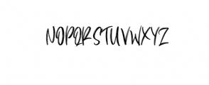 Pondspell.ttf Font UPPERCASE