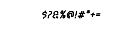 Popular ExtraBlack Italic.ttf Font OTHER CHARS