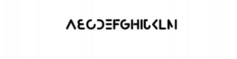 Popular ExtraBlack.ttf Font LOWERCASE