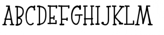 Pocket Serif Regular Font UPPERCASE