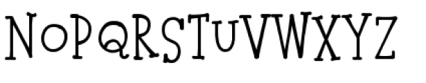 Pocket Serif Regular Font UPPERCASE