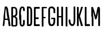 Populaire Regular Font LOWERCASE