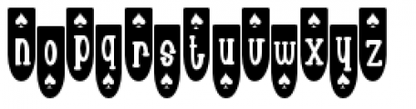 Populuxe Spade Font LOWERCASE