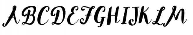 Portabello Italic Right Font UPPERCASE