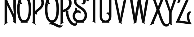 Porter Cut Font UPPERCASE