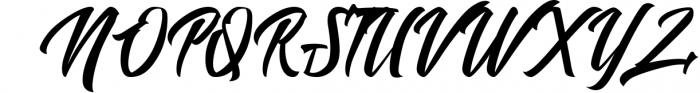 Polaria Script Typeface Font UPPERCASE