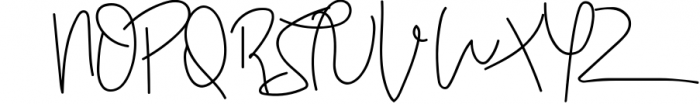 Pollistons Signature Font Font UPPERCASE
